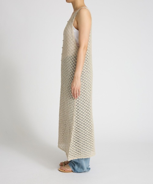 BABYLONE(バビロン)の「2WAYクロシェフウワンピース(ワンピース・レディース・サンドベージュ/ブラック・フリー)」の18枚目の写真