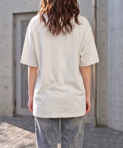 FUN(ファン)の「ワイルドキャットT(Tシャツ/カットソー・レディース・ブラック/オフホワイト/杢グレー・FREE)」の5枚目の写真