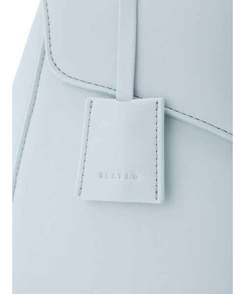 FRAY I.D(フレイアイディー)の「ソフトクラシックトップハンドルバッグ(ハンドバッグ・レディース・モカ/ブラック/ライトブルー・F)」の11枚目の写真