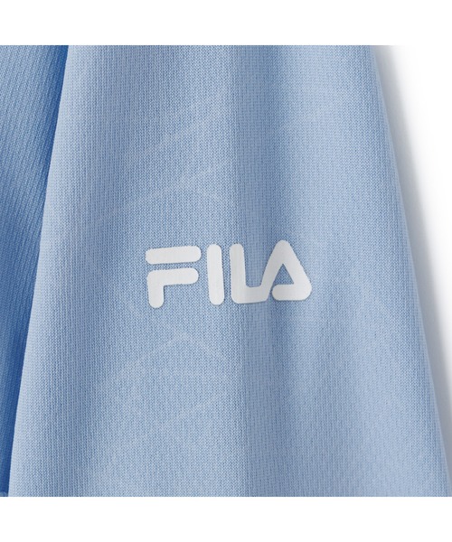 FILA(フィラ)の「DRY LONG SLEEVE HALF ZIP TEE / ドライ ハーフジップシャツ(Tシャツ/カットソー・メンズ・ライトブルー/ブラック/ネイビー・M/L/XL)」の9枚目の写真