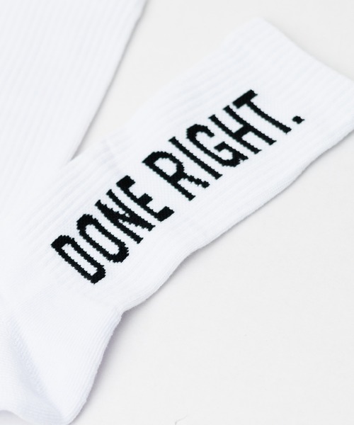 RED KAP(レッドキャップ)の「【RE】【RED KAP(レッドキャップ)】LOGO LONG Socks(ソックス/靴下・メンズ・ブラック/ホワイト/オレンジ・FREE)」の6枚目の写真