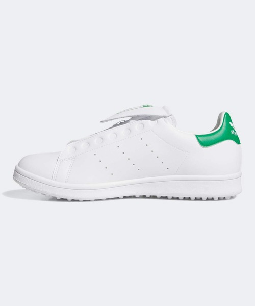 adidas(アディダス)の「スタンスミス ボア ゴルフ【adidas Golf/アディダスゴルフ】(スニーカー・メンズ・ホワイト×グリーン・24.0cm/23.5cm/24.5cm/23.0cm/22.5cm/22.0cm/30.0cm/29.0cm/28.0cm/28.5cm/26.0cm/25.5cm/25.0cm/30.5cm/27.0cm/29.5cm/26.5cm/27.5cm)」の6枚目の写真