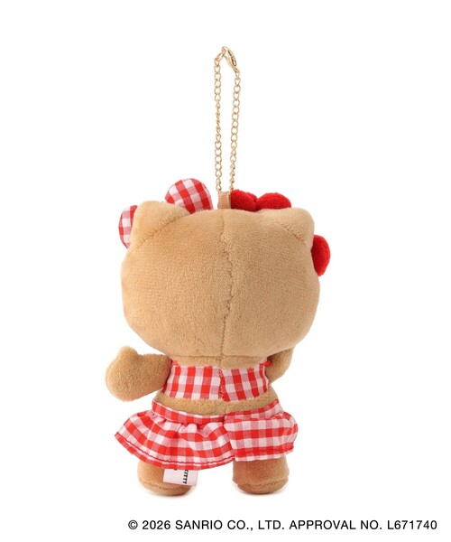 sanrio(サンリオ)の「【HELLO KITTY×VIS】日焼けデザイン ハローキティぬいぐるみチャーム(チャーム・レディース・ベージュ・FREE)」の3枚目の写真