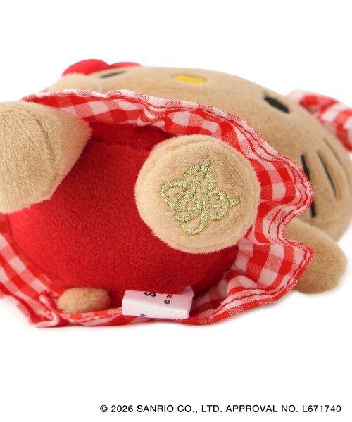 sanrio(サンリオ)の「【HELLO KITTY×VIS】日焼けデザイン ハローキティぬいぐるみチャーム(チャーム・レディース・ベージュ・FREE)」の6枚目の写真