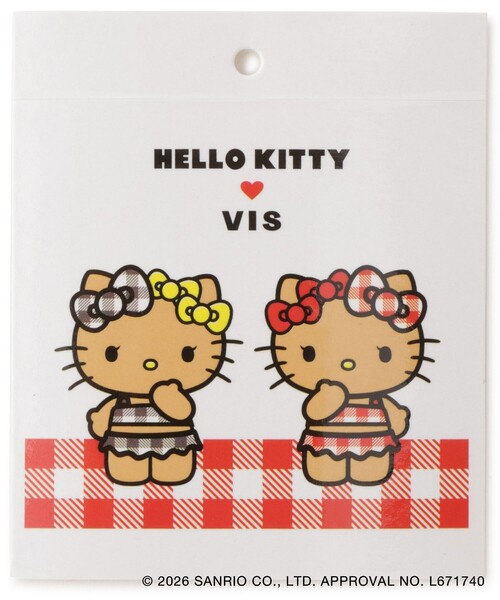 sanrio(サンリオ)の「【HELLO KITTY×VIS】日焼けデザイン ハローキティぬいぐるみチャーム(チャーム・レディース・ベージュ・FREE)」の7枚目の写真