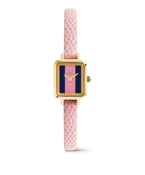 Daniel Wellington（ダニエルウェリントン）の「新作 Quadro Mini Lizard 15.4x18.2MM レディース腕時計（アナログ腕時計・レディース・ブラック/ブラウン/ピンク/グリーン・ONE SIZE）」の4枚目の写真