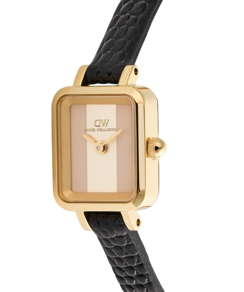 Daniel Wellington（ダニエルウェリントン）の「新作 Quadro Mini Lizard 15.4x18.2MM レディース腕時計（アナログ腕時計・レディース・ブラック/ブラウン/ピンク/グリーン・ONE SIZE）」の6枚目の写真