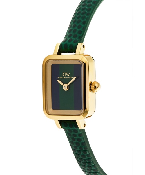 Daniel Wellington（ダニエルウェリントン）の「新作 Quadro Mini Lizard 15.4x18.2MM レディース腕時計（アナログ腕時計・レディース・ブラック/ブラウン/ピンク/グリーン・ONE SIZE）」の8枚目の写真