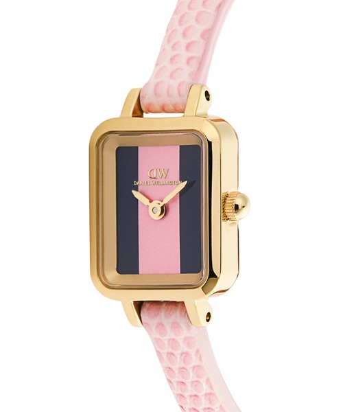 Daniel Wellington（ダニエルウェリントン）の「新作 Quadro Mini Lizard 15.4x18.2MM レディース腕時計（アナログ腕時計・レディース・ブラック/ブラウン/ピンク/グリーン・ONE SIZE）」の12枚目の写真