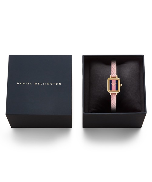 Daniel Wellington（ダニエルウェリントン）の「新作 Quadro Mini Lizard 15.4x18.2MM レディース腕時計（アナログ腕時計・レディース・ブラック/ブラウン/ピンク/グリーン・ONE SIZE）」の13枚目の写真