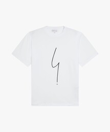 アイコニック オーガニックコットン 半袖Tシャツ "Point d'Ironie"