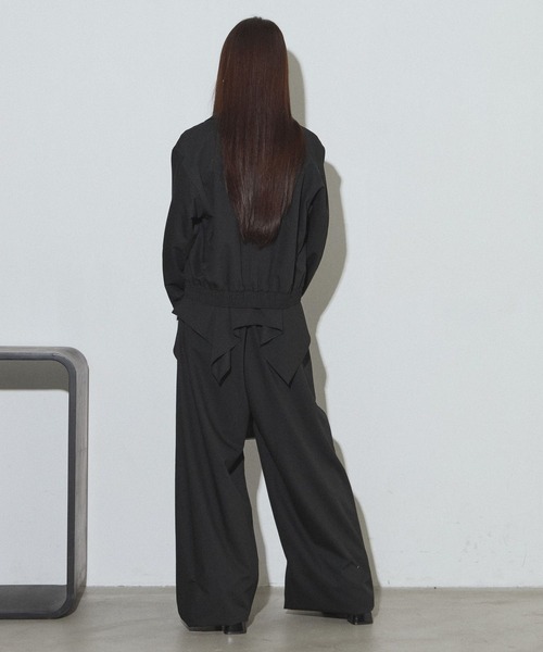 PAGEBOY(ページボーイ)の「リンクセットパンツ/スラックス【セットアップ対応】(スラックス・レディース・ドット/ブラック・FREE)」の10枚目の写真