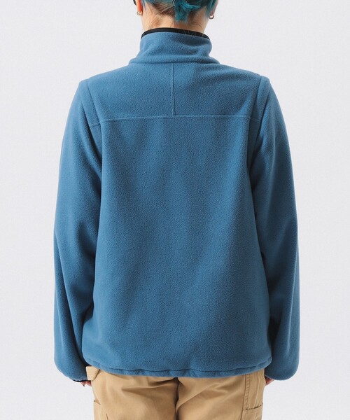 BEAMS BOY（ビームスボーイ）の「デタッチ フリース ブルゾン（ブルゾン・レディース・ブラウン/サックスブルー・1/2/0）」の17枚目の写真