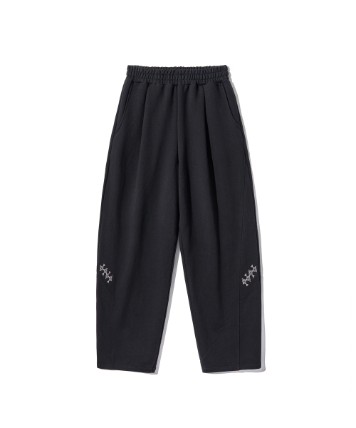 GAKKAI UNIONS(ガッカイユニオンズ)の「GLYPH スウェットバルーンパンツ ブラック(スウェットパンツ・レディース・その他・SMALL/MEDIUM/LARGE)」の2枚目の写真