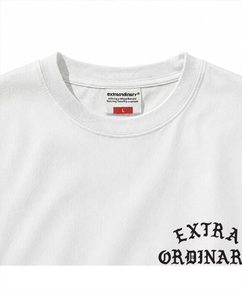 EXTRAORDINARY(エクストラオーディナリー)の「EX SEOUL STORE Tシャツ ホワイト(Tシャツ/カットソー・メンズ・その他・SMALL/MEDIUM/LARGE/X-LARGE/XX-LARGE)」の3枚目の写真