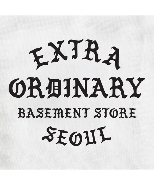 EXTRAORDINARY(エクストラオーディナリー)の「EX SEOUL STORE Tシャツ ホワイト(Tシャツ/カットソー・メンズ・その他・SMALL/MEDIUM/LARGE/X-LARGE/XX-LARGE)」の5枚目の写真