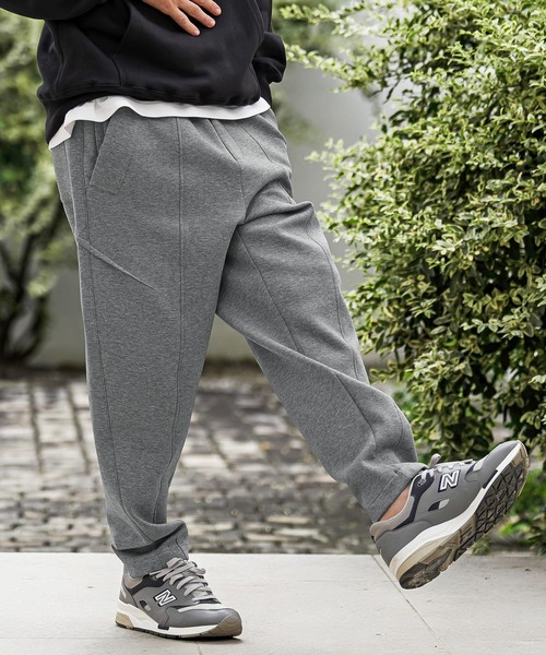 CAMBIO(カンビオ)の「mp15544- ペイズリー使いダンボールパンツ(HLCM0288)(その他パンツ・メンズ・ブラック/グレー/オフホワイト・S/M/L)」の3枚目の写真
