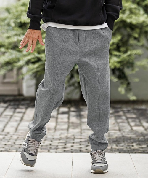 CAMBIO(カンビオ)の「mp15544- ペイズリー使いダンボールパンツ(HLCM0288)(その他パンツ・メンズ・ブラック/グレー/オフホワイト・S/M/L)」の4枚目の写真