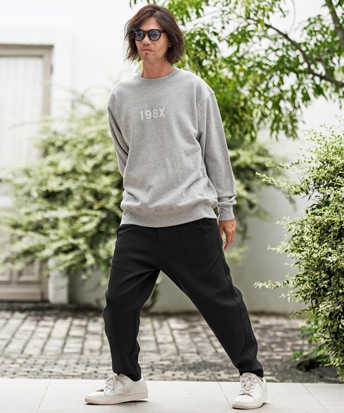 CAMBIO(カンビオ)の「mp15544- ペイズリー使いダンボールパンツ(HLCM0288)(その他パンツ・メンズ・ブラック/グレー/オフホワイト・S/M/L)」の18枚目の写真