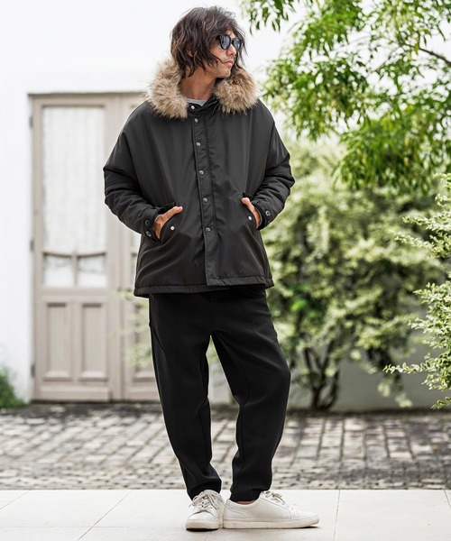 CAMBIO(カンビオ)の「mp15544- ペイズリー使いダンボールパンツ(HLCM0288)(その他パンツ・メンズ・ブラック/グレー/オフホワイト・S/M/L)」の19枚目の写真