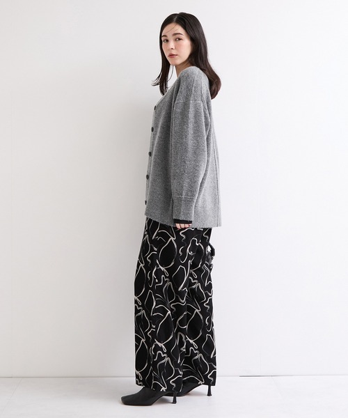 le cercle ADAM ET ROPE'（ルセルクルアダムエロペ）の「ロングカーディガン（カーディガン/ボレロ・レディース・ホワイト系その他2/ブルー系その他4/ライトグレー・FREE）」の10枚目の写真