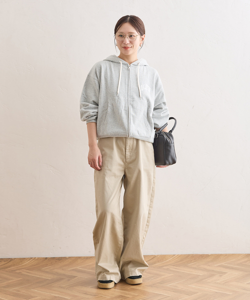 JOURNAL STANDARD(ジャーナルスタンダード)の「SWEAT HOODIE(パーカー・レディース・グレー/ブラック・FREE)」の12枚目の写真