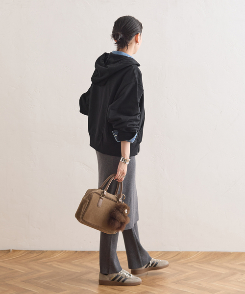 JOURNAL STANDARD(ジャーナルスタンダード)の「SWEAT HOODIE(パーカー・レディース・グレー/ブラック・FREE)」の13枚目の写真