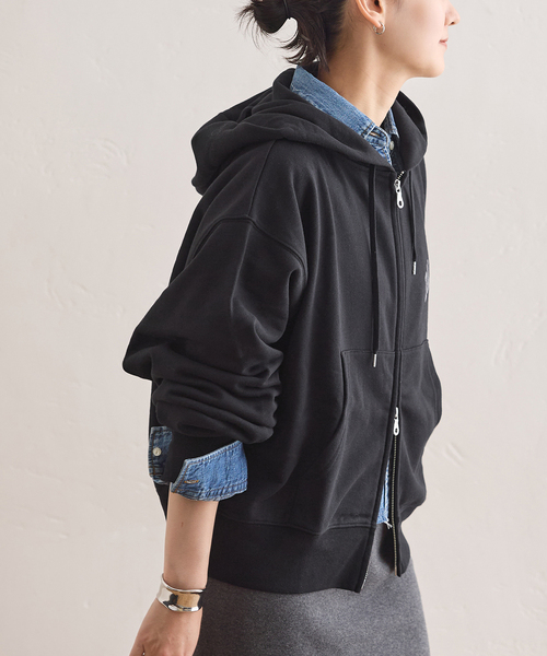 JOURNAL STANDARD(ジャーナルスタンダード)の「SWEAT HOODIE(パーカー・レディース・グレー/ブラック・FREE)」の17枚目の写真