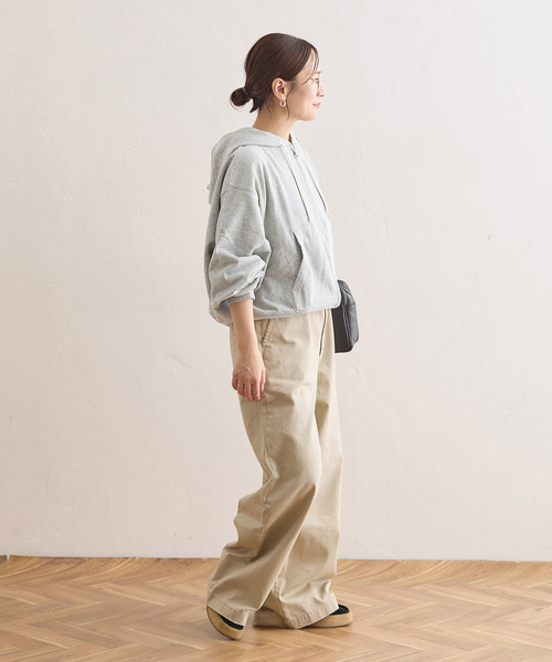JOURNAL STANDARD(ジャーナルスタンダード)の「SWEAT HOODIE(パーカー・レディース・グレー/ブラック・FREE)」の22枚目の写真