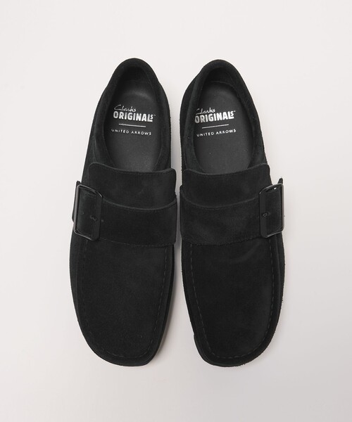 別注】＜Clarks Originals＞ゴアテックス スエード ワラビーモンク