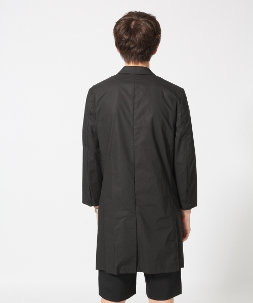 HARE（ハレ）の「チェスターシャツ8分袖(HARE)（シャツ/ブラウス・メンズ・ライトグレー/ブルー/ブラック・MEDIUM/SMALL/LARGE）」の10枚目の写真