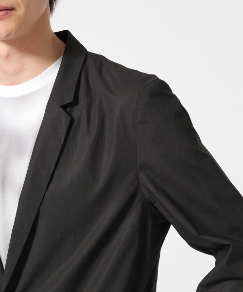 HARE（ハレ）の「チェスターシャツ8分袖(HARE)（シャツ/ブラウス・メンズ・ライトグレー/ブルー/ブラック・MEDIUM/SMALL/LARGE）」の12枚目の写真