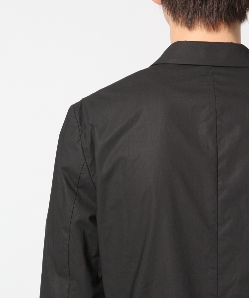 HARE（ハレ）の「チェスターシャツ8分袖(HARE)（シャツ/ブラウス・メンズ・ライトグレー/ブルー/ブラック・MEDIUM/SMALL/LARGE）」の6枚目の写真