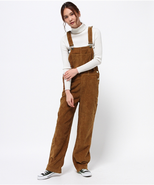 MERLOT（メルロー）の「コーデュロイサロペットパンツ2179（サロペット/オーバーオール・レディース・オフホワイト/キャメル/ベージュ/カーキ・FREE）」の17枚目の写真