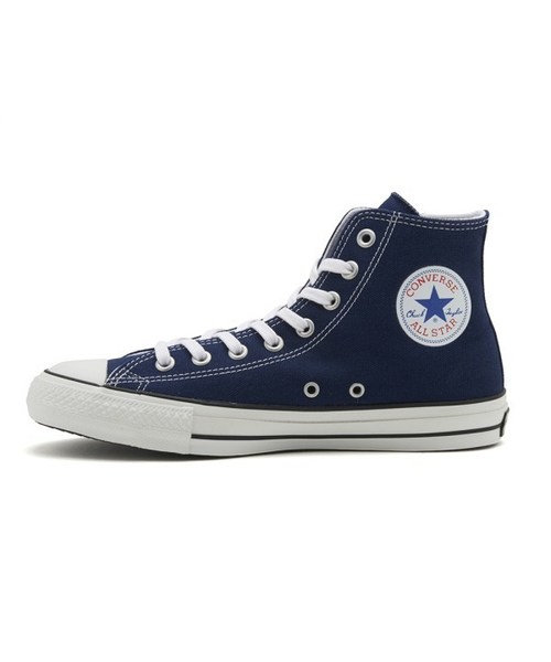 CONVERSE（コンバース）の「converse コンバース ALL STAR 100 COLORS HI オールスター 100 カラーズ ハイ32960565 NAVY（スニーカー・メンズ・ブルー・6h/7/8h/9/8/4/3h/7h/5h/9h/10h/11h/4h/5/3）」の2枚目の写真