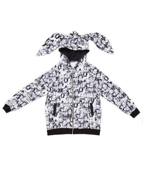 ankoROCK アンコロック　抱っこおんぶ　うさぎ　パーカー ankoROCK アンコロック 抱っこおんぶ うさぎ パーカー レディース