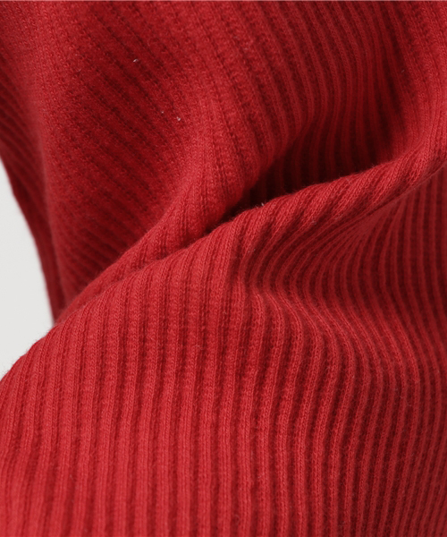 COLONY 2139（コロニートゥーワンスリーナイン）の「C100テレコ2ＷＡＹぺプラム5分袖プルオーバー（Tシャツ/カットソー・レディース・ネイビー/ブルー系その他/ホワイト/ホワイト系その他/レッド・FREE）」の11枚目の写真