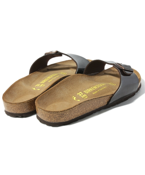 BIRKENSTOCK（ビルケンシュトック）の「BIRKENSTOCK / MADRID BF Patent Chocolate（サンダル・レディース・チョコ・36/37/38）」の4枚目の写真