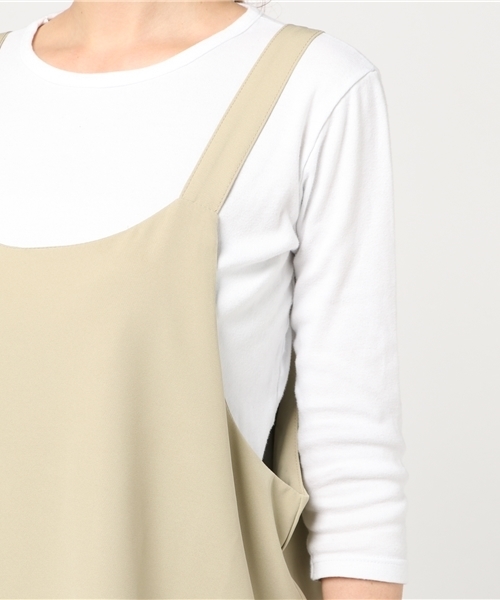 MERLOT（メルロー）の「ジャンパースカート4928（ジャンパースカート・レディース・ネイビー/ピンク/ライトブルー/カーキ・FREE）」の9枚目の写真