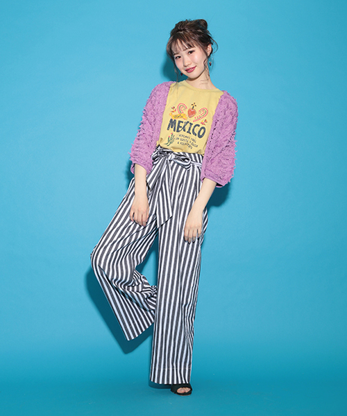 one after another NICE CLAUP（ワンアフターアナザーナイスクラップ）の「地名プリントTシャツ（Tシャツ/カットソー・レディース・イエロー/オフホワイト/ブラック・FREE）」の20枚目の写真