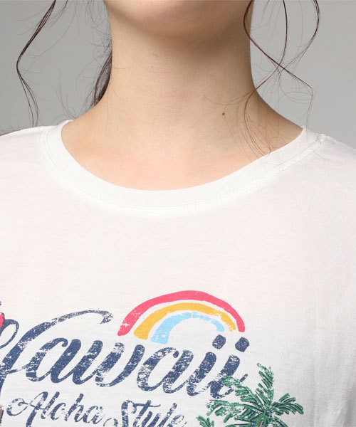 one after another NICE CLAUP（ワンアフターアナザーナイスクラップ）の「地名プリントTシャツ（Tシャツ/カットソー・レディース・イエロー/オフホワイト/ブラック・FREE）」の15枚目の写真