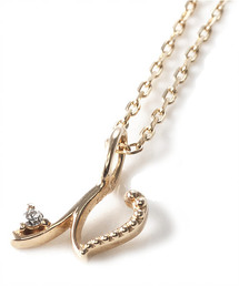 agete | 【SWEET3月号：掲載商品】K10イニシャルネックレス（BF11650/15113116050）(ネックレス)