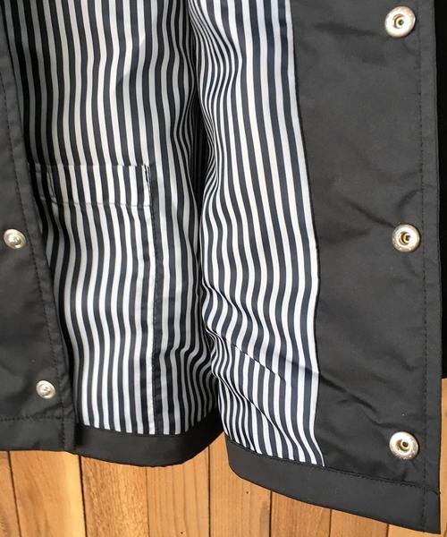 coen（コーエン）の「【coen キッズ / ジュニア】撥水コーチジャケット(100～150cm)（ナイロンジャケット・キッズ・ブラック/ダークグリーン・140/110/100/120/130/150）」の15枚目の写真