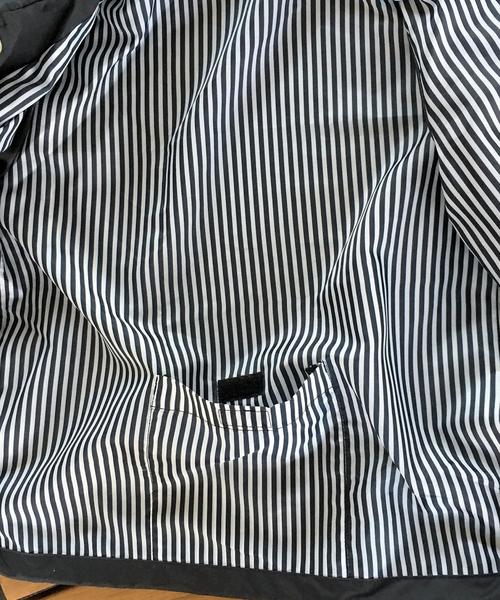 coen（コーエン）の「【coen キッズ / ジュニア】撥水コーチジャケット(100～150cm)（ナイロンジャケット・キッズ・ブラック/ダークグリーン・140/110/100/120/130/150）」の6枚目の写真