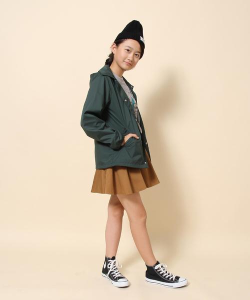 coen（コーエン）の「【coen キッズ / ジュニア】撥水コーチジャケット(100～150cm)（ナイロンジャケット・キッズ・ブラック/ダークグリーン・140/110/100/120/130/150）」の20枚目の写真