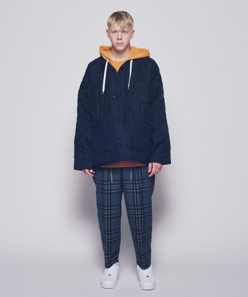 MONKEY TIME(モンキータイム)の「<monkey time> EMBRO QUILT LINER COAT/ライナーコート ◆(ミリタリージャケット・メンズ・ブラック/オリーブ・MEDIUM/LARGE/X-LARGE)」の5枚目の写真