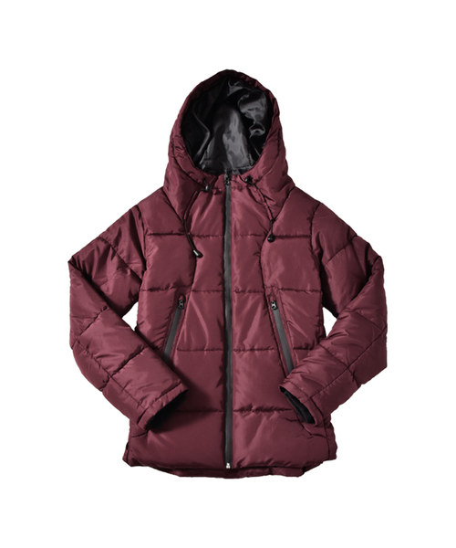 MinoriTY（マイノリティ）の「ボリュームネック中綿ジャケット（ブルゾン・メンズ・ネイビー/ブラック/ワイン/チャコール/ベージュ・M/XL/L/LL/S）」の15枚目の写真