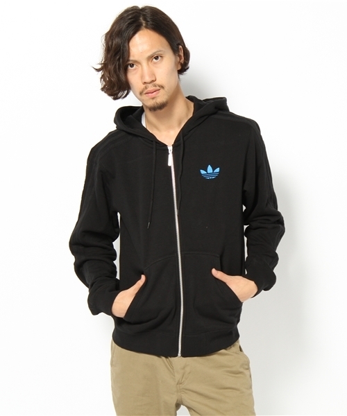 adidas ジップ　パーカー adidas Z.N.E. Premium Full-Zip Hoodie - Black | Free Shipping with