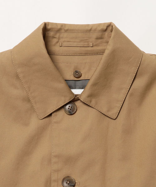 SHIPS(シップス)の「SU: ステンカラーコート■(ステンカラーコート・メンズ・ネイビー/オリーブ/ベージュ・SMALL/X-LARGE/LARGE/MEDIUM)」の4枚目の写真