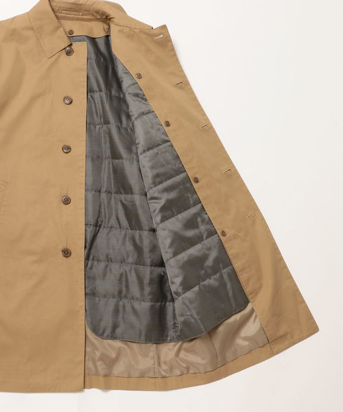 SHIPS(シップス)の「SU: ステンカラーコート■(ステンカラーコート・メンズ・ネイビー/オリーブ/ベージュ・SMALL/X-LARGE/LARGE/MEDIUM)」の8枚目の写真